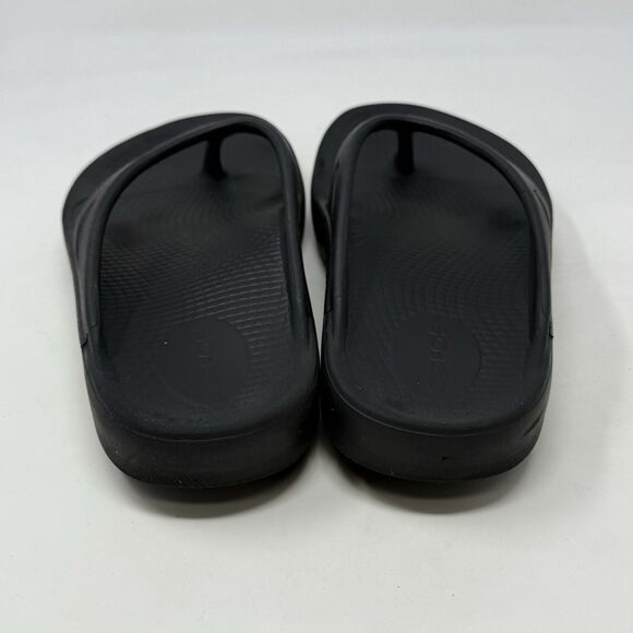 Oofos Ooriginals Sandals Womens 6 Black Flip Flop Thong Comfort Recovery Unisex - Picture 10 of 15